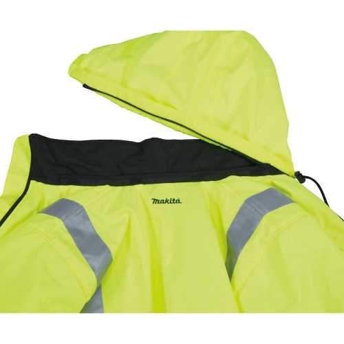 Makita DCJ206Z2XL 18V LXT® Lithium‑Ion Cordless High Visibility Heated Jacket, Jacket Only (2XL)
