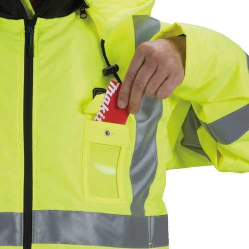 Makita DCJ206Z2XL 18V LXT® Lithium‑Ion Cordless High Visibility Heated Jacket, Jacket Only (2XL)