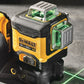 Dewalt DCLE34030G 20V Max* Xr® 3 X 360 Green Laser