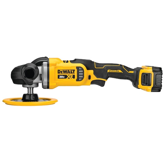 Dewalt DCM849P2 20V Max* Xr® 7 In. Cordless Variable-Speed Rotary Polisher Kit