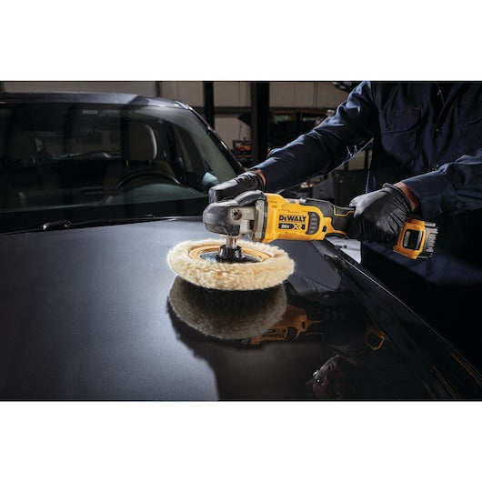 Dewalt DCM849P2 20V Max* Xr® 7 In. Cordless Variable-Speed Rotary Polisher Kit