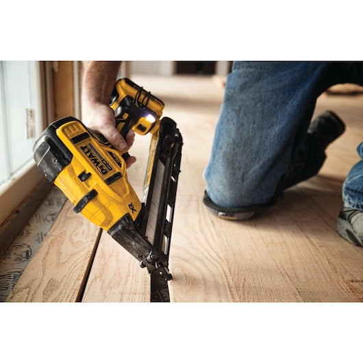 Dewalt DCN650B 20V Max* Xr® 15 Ga Cordless Angled Finish Nailer (Tool Only)