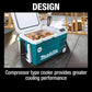 Makita DCW180Z 18V X2 LXT® Lithium‑Ion, 12V/24V DC Auto, and AC Cooler/Warmer, Tool Only
