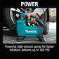 Makita DMP181SYX 18V LXT® Lithium‑Ion Cordless High‑Pressure Inflator Kit (1.5Ah)