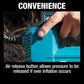 Makita DMP181SYX 18V LXT® Lithium‑Ion Cordless High‑Pressure Inflator Kit (1.5Ah)