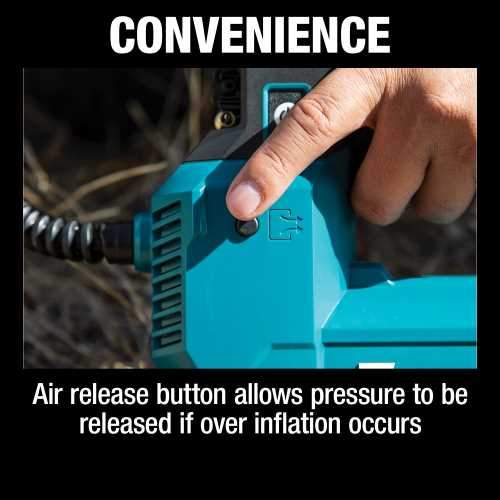 Makita DMP181SYX 18V LXT® Lithium‑Ion Cordless High‑Pressure Inflator Kit (1.5Ah)