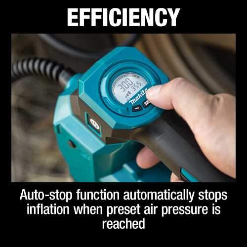 Makita DMP181SYX 18V LXT® Lithium‑Ion Cordless High‑Pressure Inflator Kit (1.5Ah)