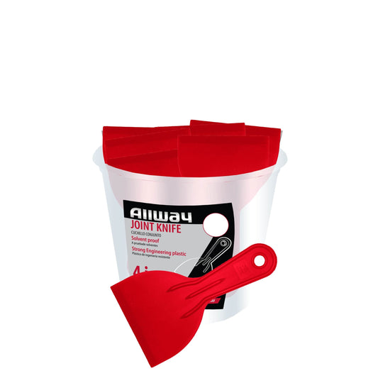 Allway DS40 4" Celcon Plastic Joint Knives, Bucket of 25