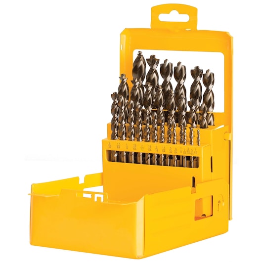 Dewalt DW1969-G Pilot Point® Set Metal Index (29 Pc)