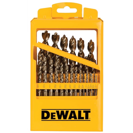 Dewalt DW1969-G Pilot Point® Set Metal Index (29 Pc)