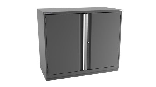 Champion Tool Storage DW2100-2FDIL-FTB-DG 2-Door Standard Depth Modular Cabinet DW2100 | 56-1/2"W x 45-1/4"H x 28-1/2"D, Dark Gray