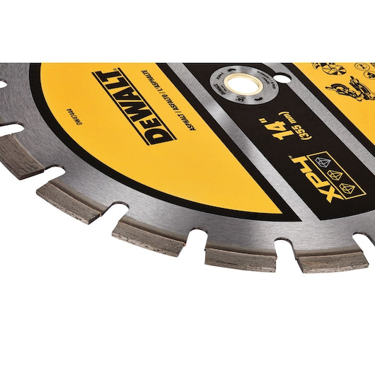 Dewalt DW47444 Xp4 Asphalt Segmented Diamond Blades