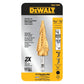 Dewalt DWA1786IR 3/16" - 7/8" Impact Ready® Titanium Nitride Coating Step Drill Bit