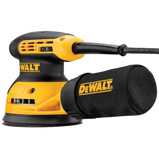 Dewalt DWE6423K 5 In. Variable Speed Random Orbit Sander Kit - H&L Pad