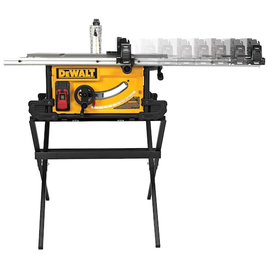 Dewalt DWE7491X 10 In. Table Saw With Scissor Stand