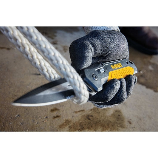 Dewalt DWHT10912 - High-Quality Spring-Assist Pocket Knife with Premium Steel Blade, Reliable Tool for Everyday Use