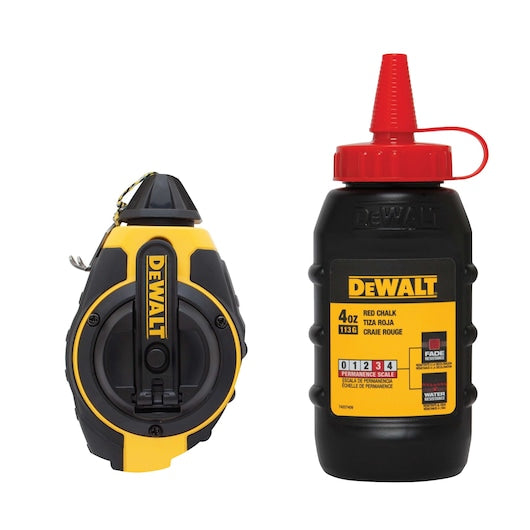 Dewalt DWHT47374L 3:1 Chalk Reel With Red Chalk