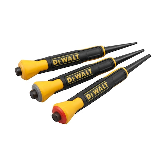 Dewalt DWHT58018 1/32", 2/32", 3/32" Bi-Material Nail Sets