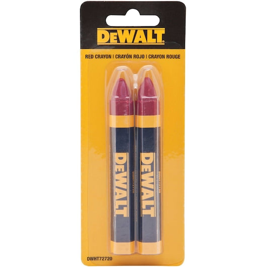 Dewalt DWHT72720 Red Lumber Crayon