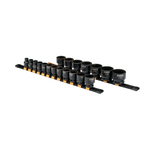 Dewalt DWMT19240 Dwmt 19Pc Sae 1/2"Dr Imskt Set