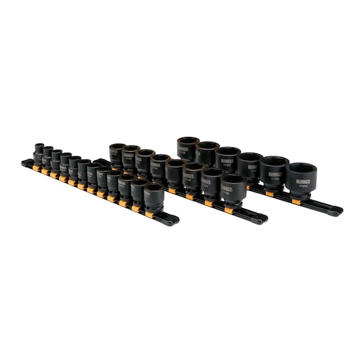 Dewalt DWMT19243 Dwmt 26Pc Mm 1/2"Dr Im Skt Set