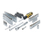 Dewalt DWMT19259 69 Piece 1/4 In Drive Combination Socket Set - 6 Point