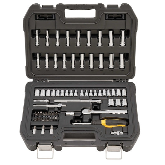 Dewalt DWMT19259 69 Piece 1/4 In Drive Combination Socket Set - 6 Point