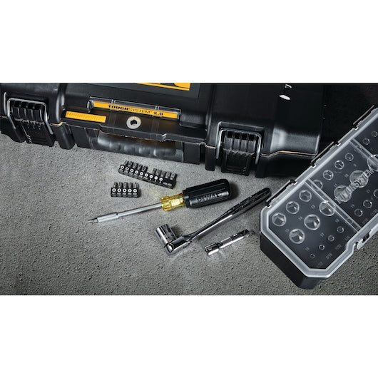 Dewalt DWMT45153 53 Pc. Mechanics Tool Set With Toughsystem® 2.0 Toolbox