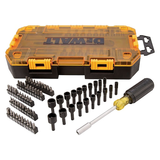 Dewalt DWMT73808 70-Pc 1/4 In Multi-Bit & Nut Driver Sets