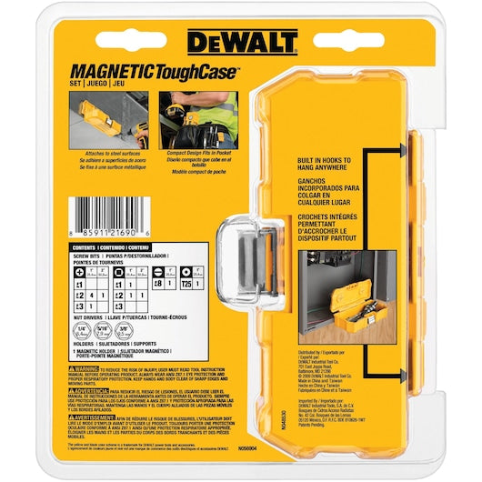 Dewalt DWMTC15 15 Pc. Magnetic Tough Case®