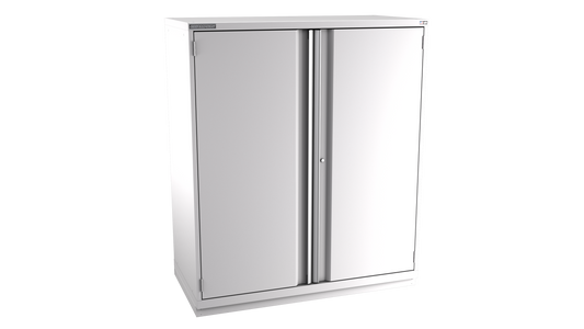 Champion Tool Storage DWS3050-2FDIL-FTB-LG 2-Door Shallow Depth Modular Cabinet DWS3050 | 56-1/2"W x 66-3/8"H x 22-1/2"D, Light Gray