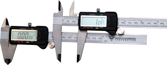 PEC Tools 8000-012 12³ in/mm Extra Large Display Electronic Caliper