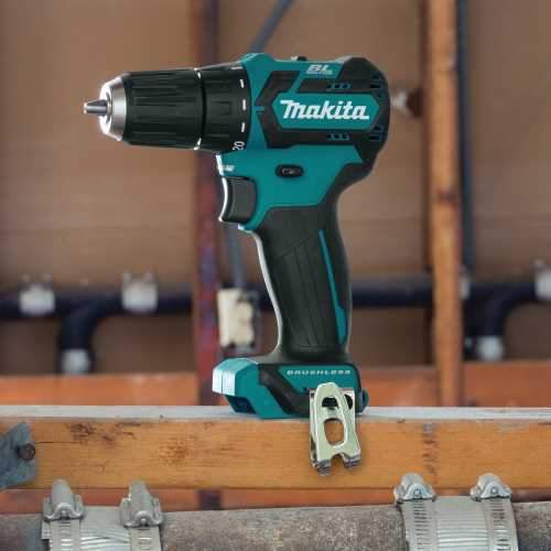 Makita FD07Z 12V max CXT® Lithium‑Ion Brushless Cordless 3/8" Driver‑Drill, Tool Only