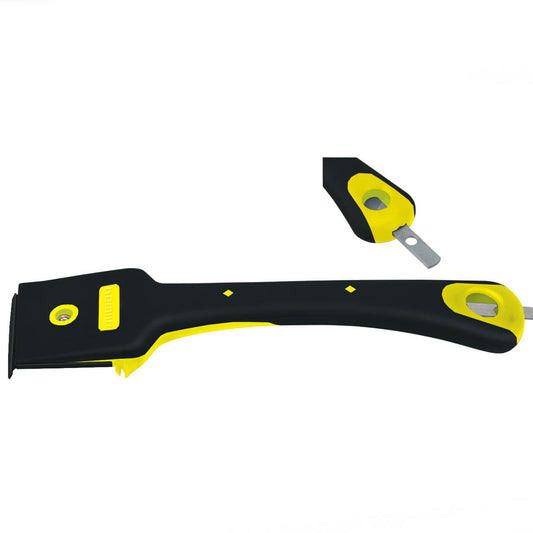 Allway FE4 2-½"� 4-Edge Soft-Grip Wood Scraper With File