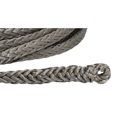 Fusion Tools 20-0250100 1/4" x 100' LockJaw Synthetic Winch Line w/ Integrated Shackle 2,833 lbs WLL