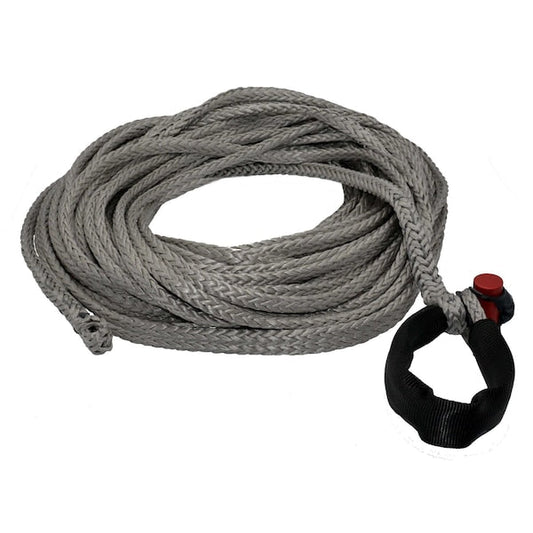 Fusion Tools 20-0375125 3/8" x 125' LockJaw Synthetic Winch Line w/ Integrated Shackle 6,600 lbs WLL
