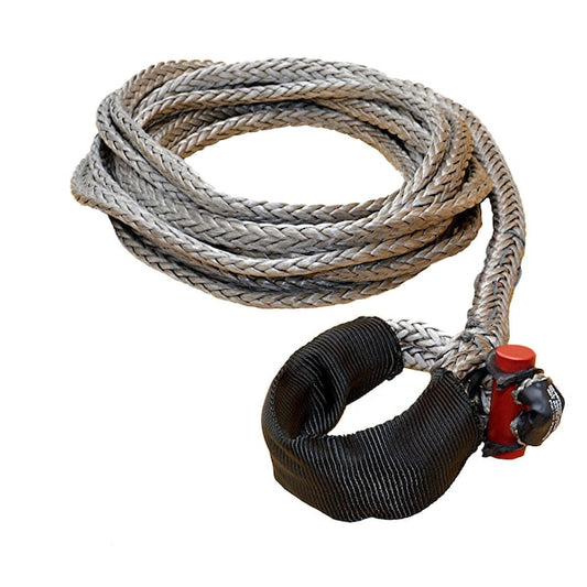 Fusion Tools 21-0375025 3/8" x 25' LockJaw Synthetic Winch Line Extension w/ Integrated Shackle 6,600 lbs WLL