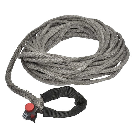 Fusion Tools 21-0438075 7/16" x 75' LockJaw Synthetic Winch Line Extension w/ Integrated Shackle 7,400 lbs WLL