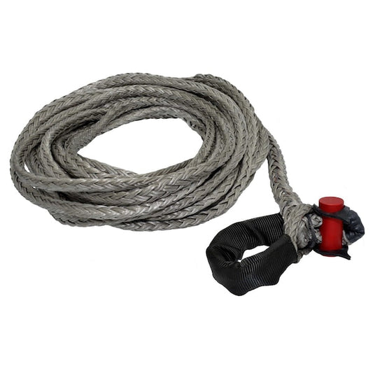 Fusion Tools 21-0500050 1/2" x 50' LockJaw Synthetic Winch Line Extension w/ Integrated Shackle 10,700 lbs WLL