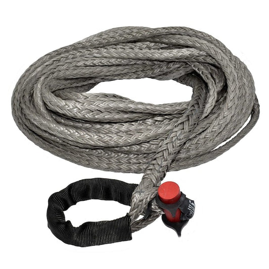 Fusion Tools 21-0563075 9/16" x 75' LockJaw Synthetic Winch Line Extension w/ Integrated Shackle 13,166 lbs WLL