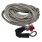 Fusion Tools 21-0563100 9/16" x 100' LockJaw Synthetic Winch Line Extension w/ Integrated Shackle 13,166 lbs WLL