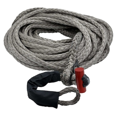 Fusion Tools 21-0625075 5/8" x 75' LockJaw Synthetic Winch Line Extension w/ Integrated Shackle 16,933 lbs WLL
