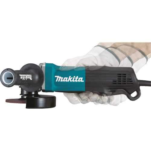 Makita GA4553R 4‑1/2" Paddle Switch Angle Grinder, with Non‑Removable Guard