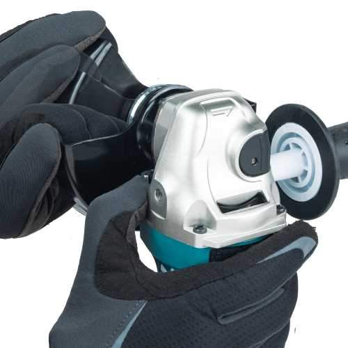 Makita GA4553R 4‑1/2" Paddle Switch Angle Grinder, with Non‑Removable Guard