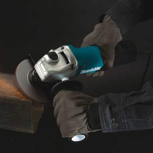 Makita GA4553R 4‑1/2" Paddle Switch Angle Grinder, with Non‑Removable Guard