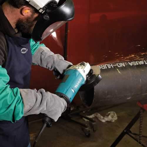 Makita GA7081 7" Angle Grinder, with Lock‑On Switch