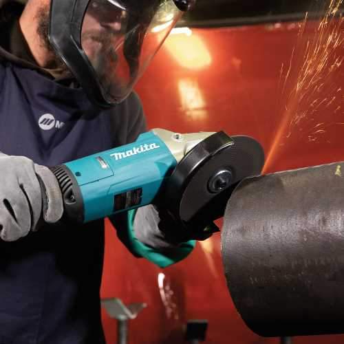 Makita GA7081 7" Angle Grinder, with Lock‑On Switch