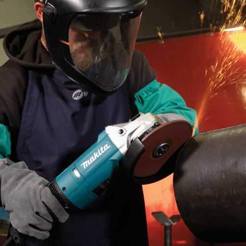 Makita GA7082 7" Angle Grinder, with Lock‑On Switch