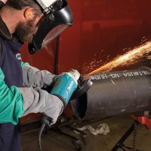Makita GA7082 7" Angle Grinder, with Lock‑On Switch