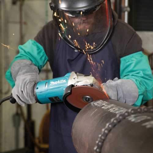 Makita GA7082 7" Angle Grinder, with Lock‑On Switch